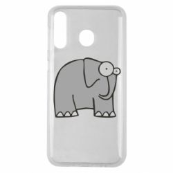 Чехол для Samsung M30 удивленный слон