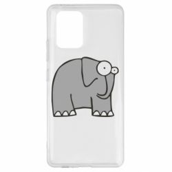 Чехол для Samsung S10 Lite удивленный слон - PrintSalon