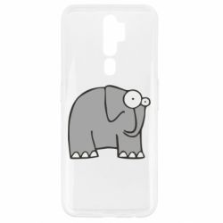 Чехол для Oppo A5/A9 2020 удивленный слон - PrintSalon