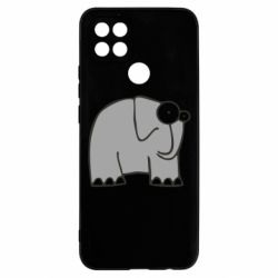 Чехол для Oppo A15s/A15 удивленный слон - PrintSalon