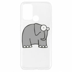 Чехол для Oppo A52/A72/A92 удивленный слон - PrintSalon