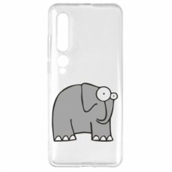 Чехол для Xiaomi Mi10/10 Pro удивленный слон - PrintSalon