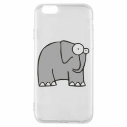 Чохол для iPhone 6/6S здивований слон-PrintSalon Чохол для iPhone 6/6S здивований слон