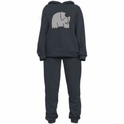 Женский костюм удивленный слон-PrintSalon Женский костюм удивленный слон