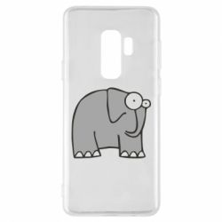 Чехол для Samsung S9+ удивленный слон - PrintSalon