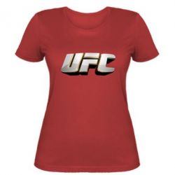 Жіноча футболка UFC 3D - PrintSalon