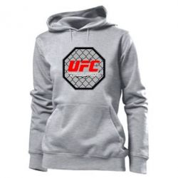 Женское худи UFC Cage - PrintSalon
