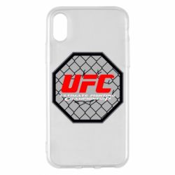Чехол для iPhone X/Xs UFC Cage - PrintSalon