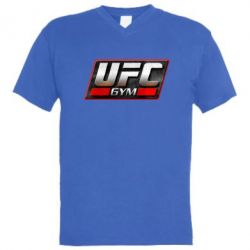 Чоловіча футболка з V-подібним вирізом UFC GyM - PrintSalon