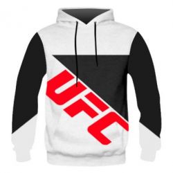 Чоловіче 3D худі UFC Logo - PrintSalon