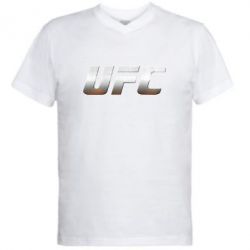 Чоловіча футболка з V-подібним вирізом UFC Metal - PrintSalon