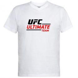 Чоловіча футболка з V-подібним вирізом UFC Ultimate Team - PrintSalon