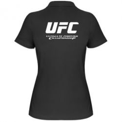 Женское поло UFC - PrintSalon