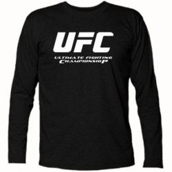 Футболка с длинным рукавом UFC - PrintSalon