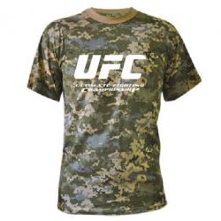 Камуфляжная футболка UFC - PrintSalon