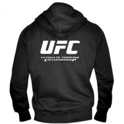 Мужское худи на молнии UFC - PrintSalon