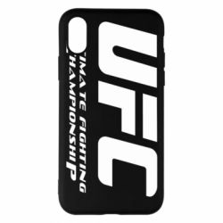 Чехол для iPhone X/Xs UFC - PrintSalon