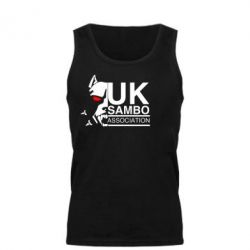 Мужская майка UK Sambo Association - PrintSalon