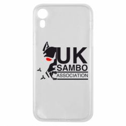 Чехол для iPhone XR UK Sambo Association - PrintSalon