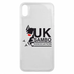 Чохол для iPhone Xs Max UK Sambo Association-PrintSalon Чохол для iPhone Xs Max UK Sambo Association