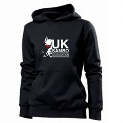 Женское худи UK Sambo Association - PrintSalon
