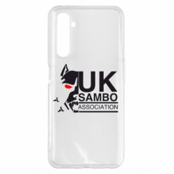 Чехол для Realme 6 Pro UK Sambo Association - PrintSalon