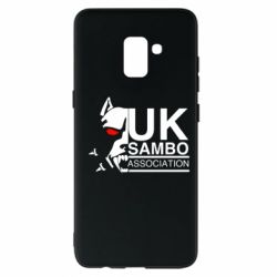 Чехол для Samsung A8+ 2018 UK Sambo Association - PrintSalon