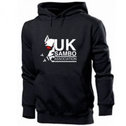Мужское худи UK Sambo Association - PrintSalon