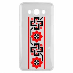 Чехол для Samsung J7 2016 Украiiнський орнамент - PrintSalon