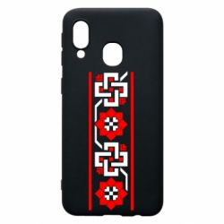Чехол для Samsung A40 Украiiнський орнамент - PrintSalon