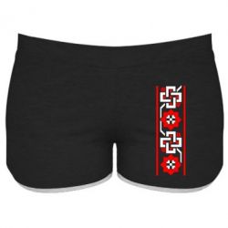Женские шорты Украiiнський орнамент - PrintSalon