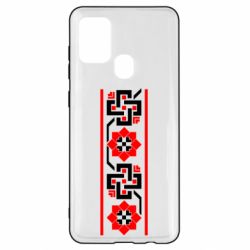 Чехол для Samsung A21s Украiiнський орнамент - PrintSalon
