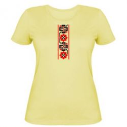 Женская футболка Украiiнський орнамент - PrintSalon