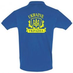 Мужское поло Україна ненька - PrintSalon