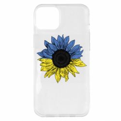 Чехол для iPhone 14 Plus Украина! Подсолнух - PrintSalon