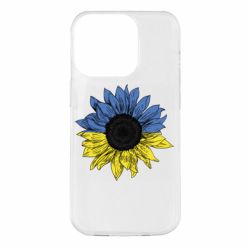 Чехол для iPhone 14 Pro Украина! Подсолнух - PrintSalon