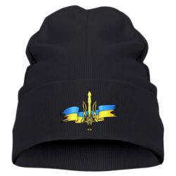 Детская шапка Украина трезубец