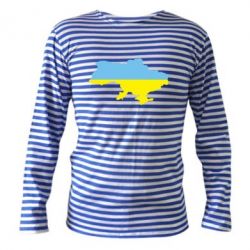 Тельняшка с длинным рукавом Украина - PrintSalon