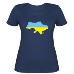 Женская футболка Украина - PrintSalon