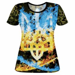 Жіноча 3D футболка Україна - PrintSalon