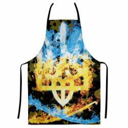 Фартух з 3D принтом Україна - PrintSalon