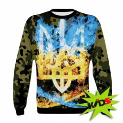 Дитячий 3D світшот Україна - PrintSalon