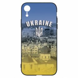 Чохол для iPhone XR Ukraine and the coat of arms - PrintSalon