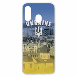Чохол для Samsung A40 Ukraine and the coat of arms - PrintSalon