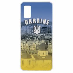Чохол для Samsung A41 Ukraine and the coat of arms - PrintSalon
