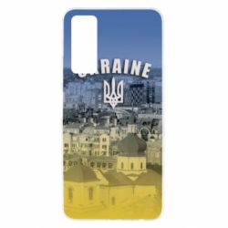 Чохол для Huawei P Smart 2021 Ukraine and the coat of arms - PrintSalon