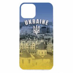 Чохол для iPhone 14 Ukraine and the coat of arms - PrintSalon