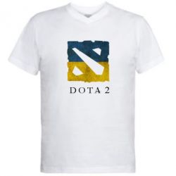 Чоловіча футболка з V-подібним вирізом Ukraine Dota Team - PrintSalon