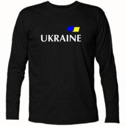 Футболка з довгим рукавом FLAG UKRAINE - PrintSalon