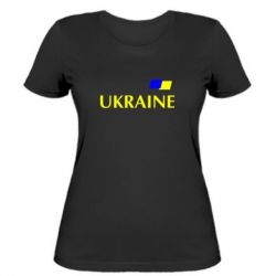 Жіноча футболка FLAG UKRAINE - PrintSalon